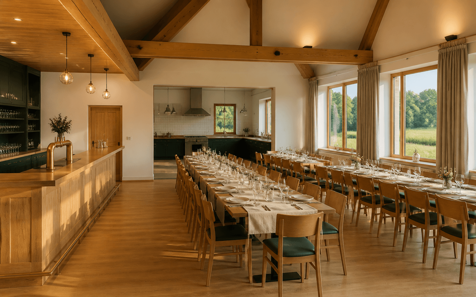 Sportheim Nordendorf – Innenansicht